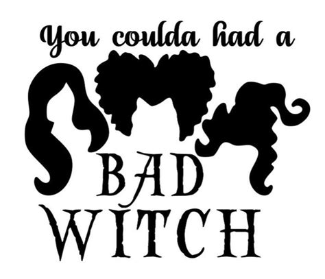 Bad witch svg